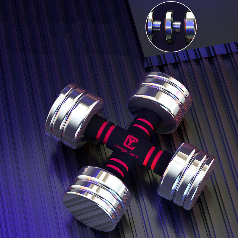 Stainless Steel Dumbbell Set
Stainless Steel Dumbbell Set
Stainless Steel Dumbbell Set