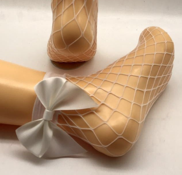 Women's Lace Fishnet Sheer Ankle Dress Socks