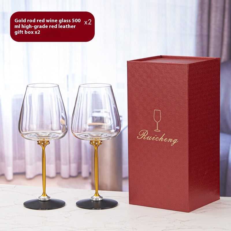 Rotating Wine Glass Set