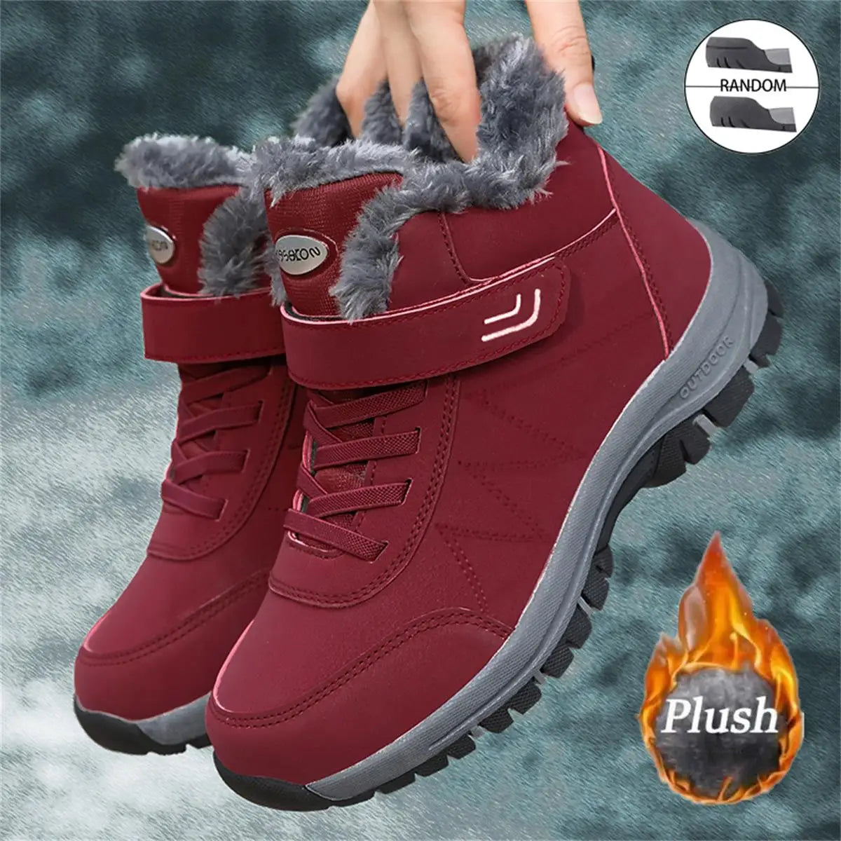 Unisex Winter Outdoor Sports Climbing Boots