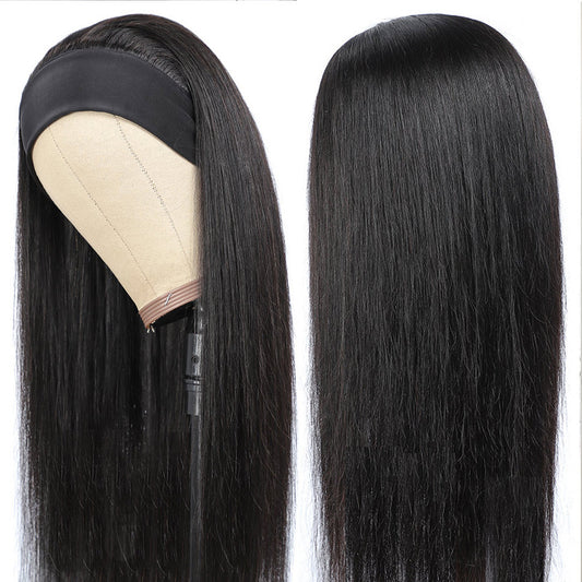 Headband Human Hair Wig