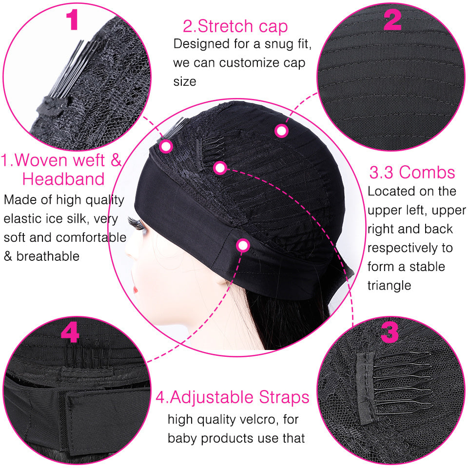 Headband Human Hair Wig