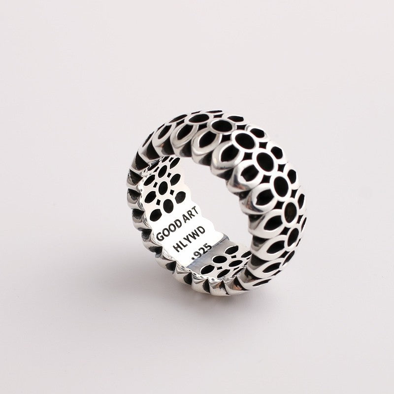 Sterling  Jewelry Vintage Thai Silver Men's Fashion