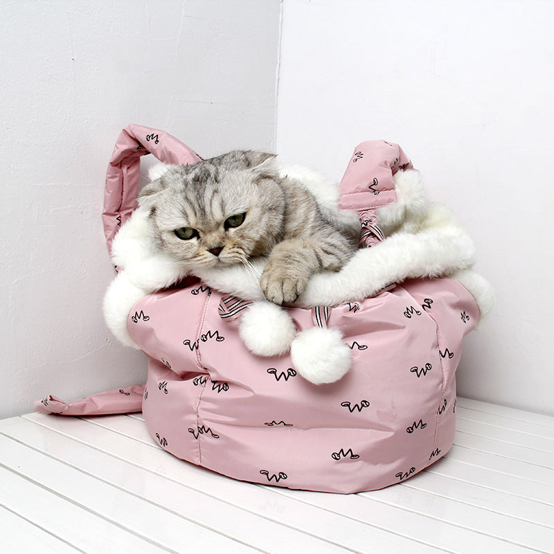 Winter Pet Backpack