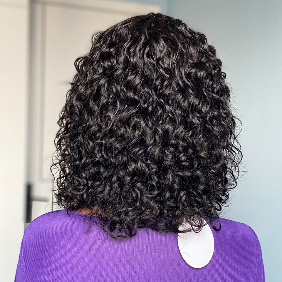 Wavy Wig with Bangs