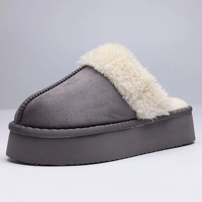 Women's Platform Winter Slippers
