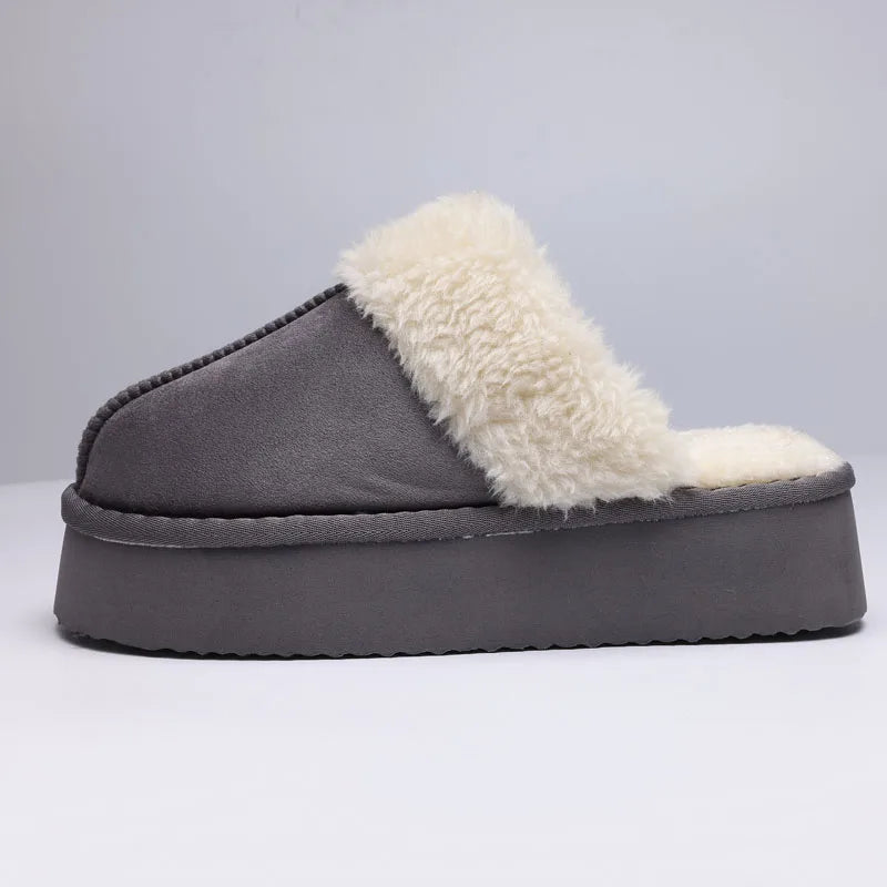 Women's Platform Winter Slippers