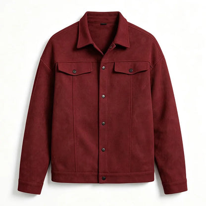 Fake Decor Chest Flap Lapel Fashion Outer Jacket
