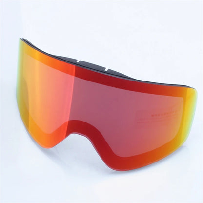 Magnetic Flip Cover Double Layer Anti-Fog Ski Goggles