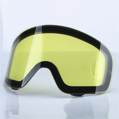 Magnetic Flip Cover Double Layer Anti-Fog Ski Goggles