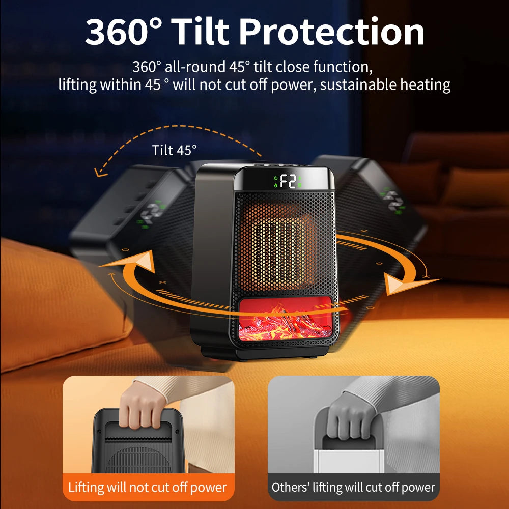 Desktop Heaters Saving For Office