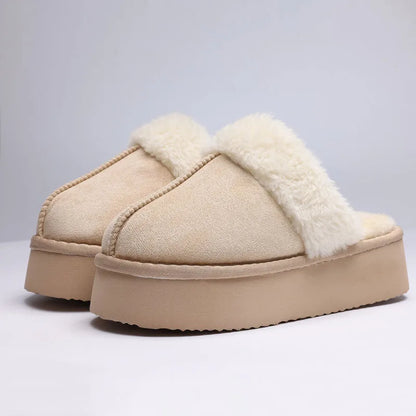 Women's Platform Winter Slippers