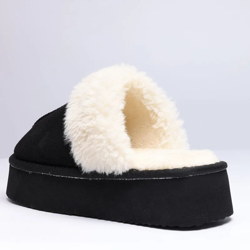 Women's Platform Winter Slippers