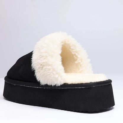 Women's Platform Winter Slippers