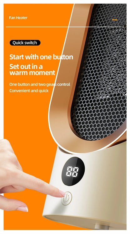 Portable Electric Fan Heater