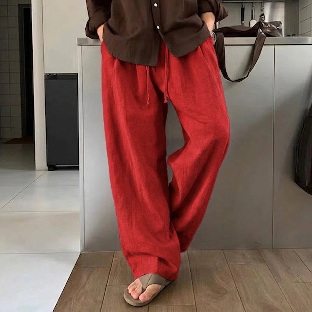 Casual Cotton Baggy Pants