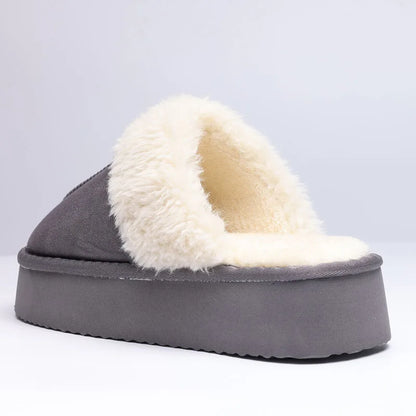 Women's Platform Winter Slippers