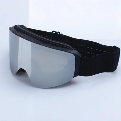 Magnetic Flip Cover Double Layer Anti-Fog Ski Goggles