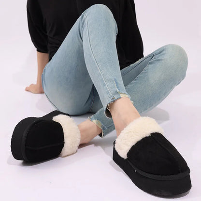 Women's Platform Winter Slippers