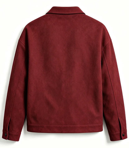 Fake Decor Chest Flap Lapel Fashion Outer Jacket