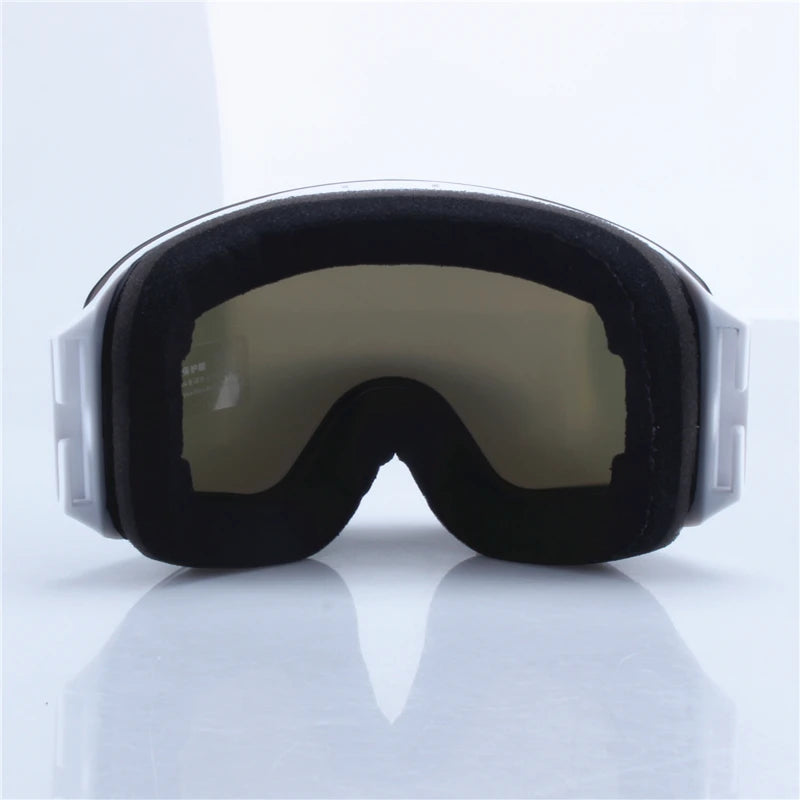 Magnetic Flip Cover Double Layer Anti-Fog Ski Goggles
