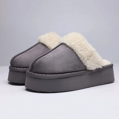 Women's Platform Winter Slippers