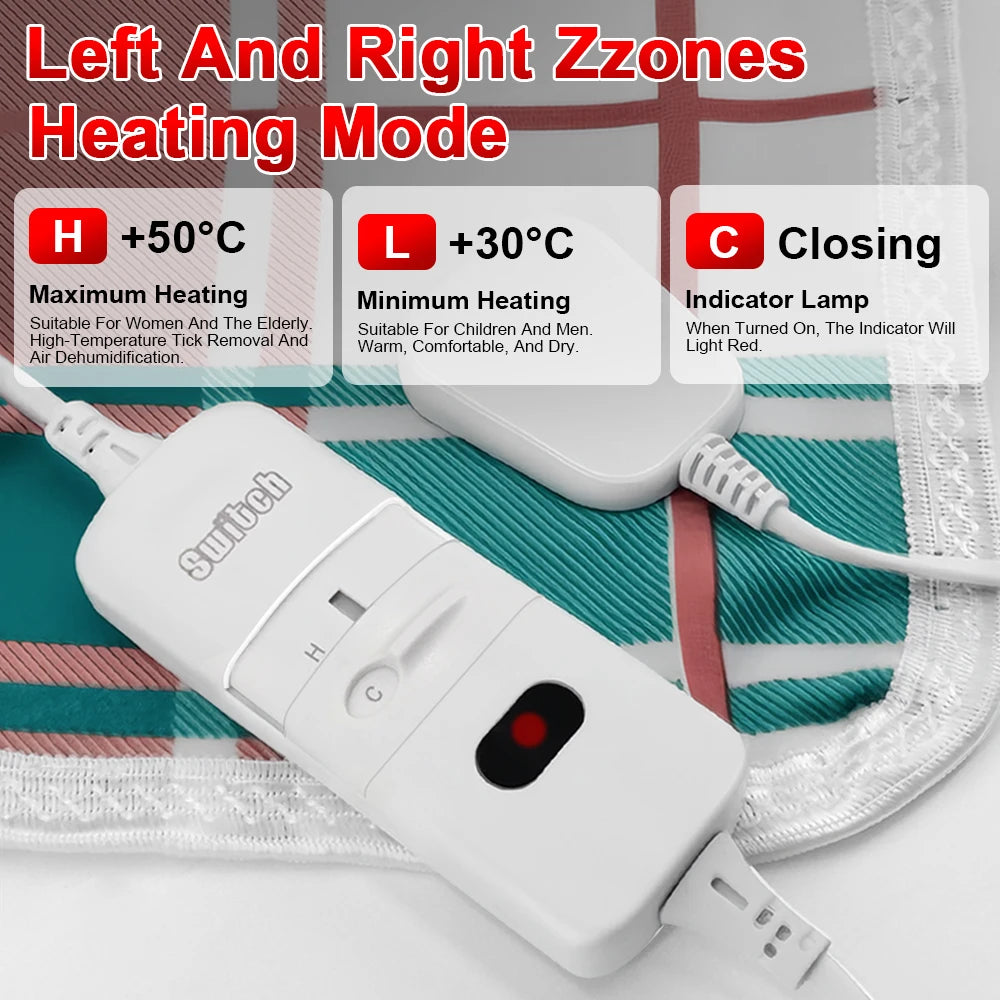 Electric Blanket Thicker Heaters