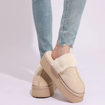 Women's Platform Winter Slippers