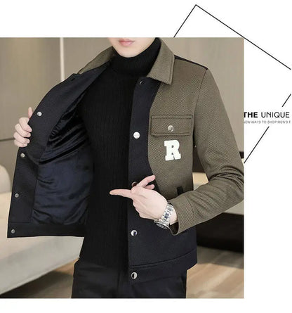 Men's Spliced Jackets