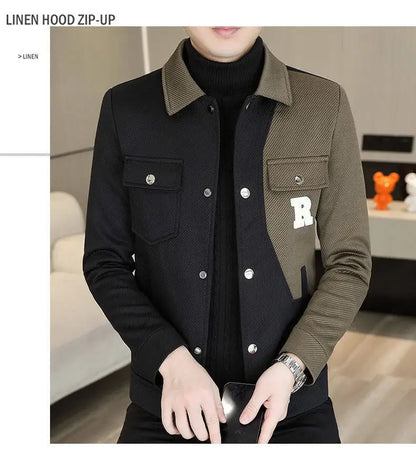 Men's Spliced Jackets