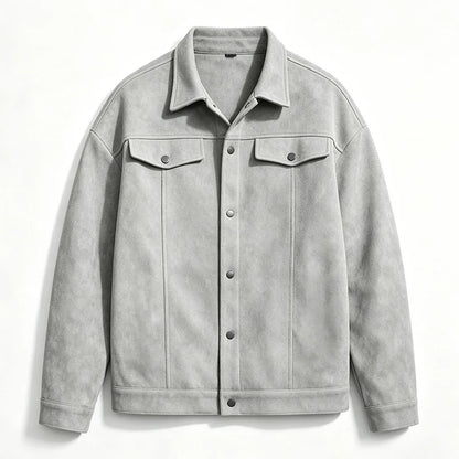 Fake Decor Chest Flap Lapel Fashion Outer Jacket