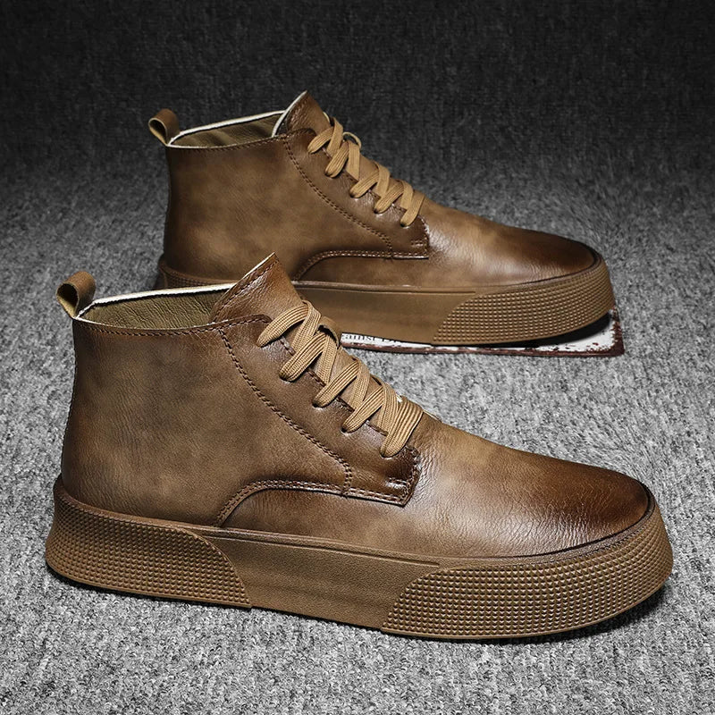 Autumn Men Ankle Boots