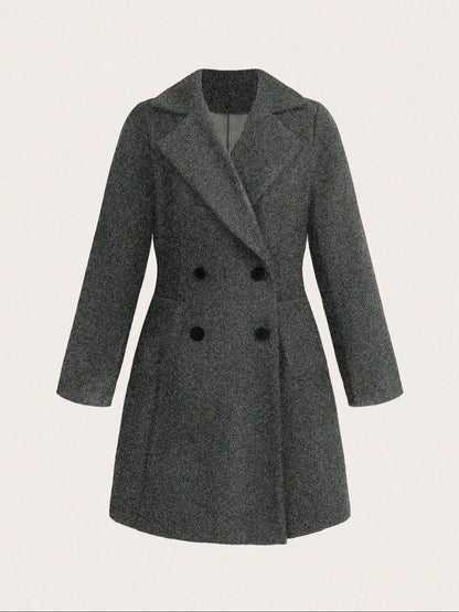 Women's Fashionable Woolen Coat