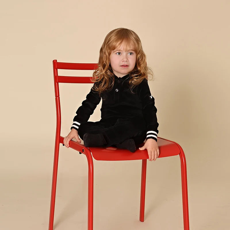 Tired Dress with Hooded Lining Striped Shirt