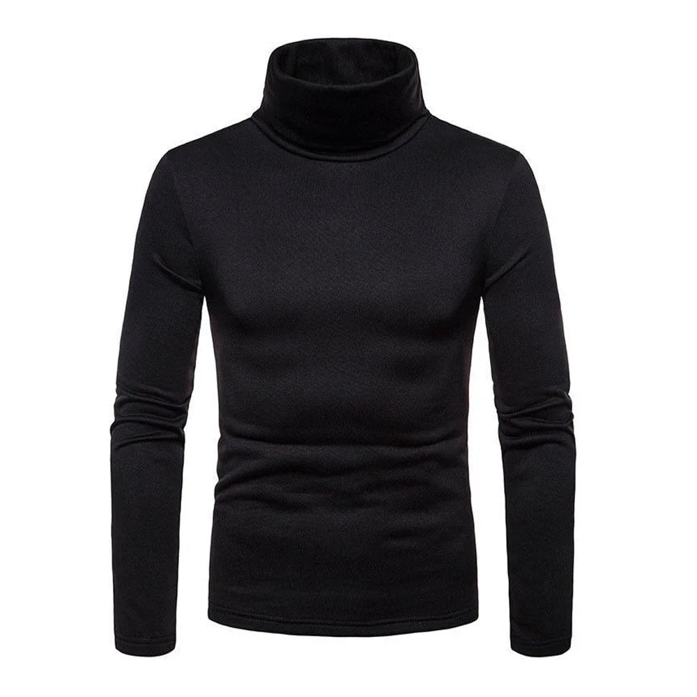 New Men's Thermal Turtleneck Shirt