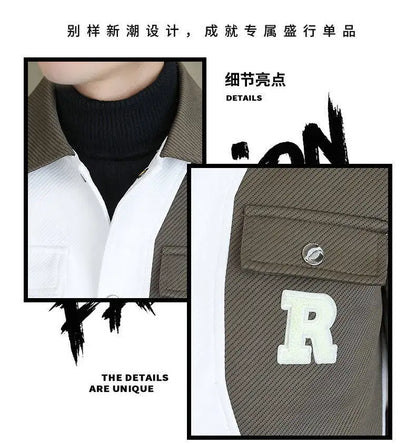 Men's Spliced Jackets