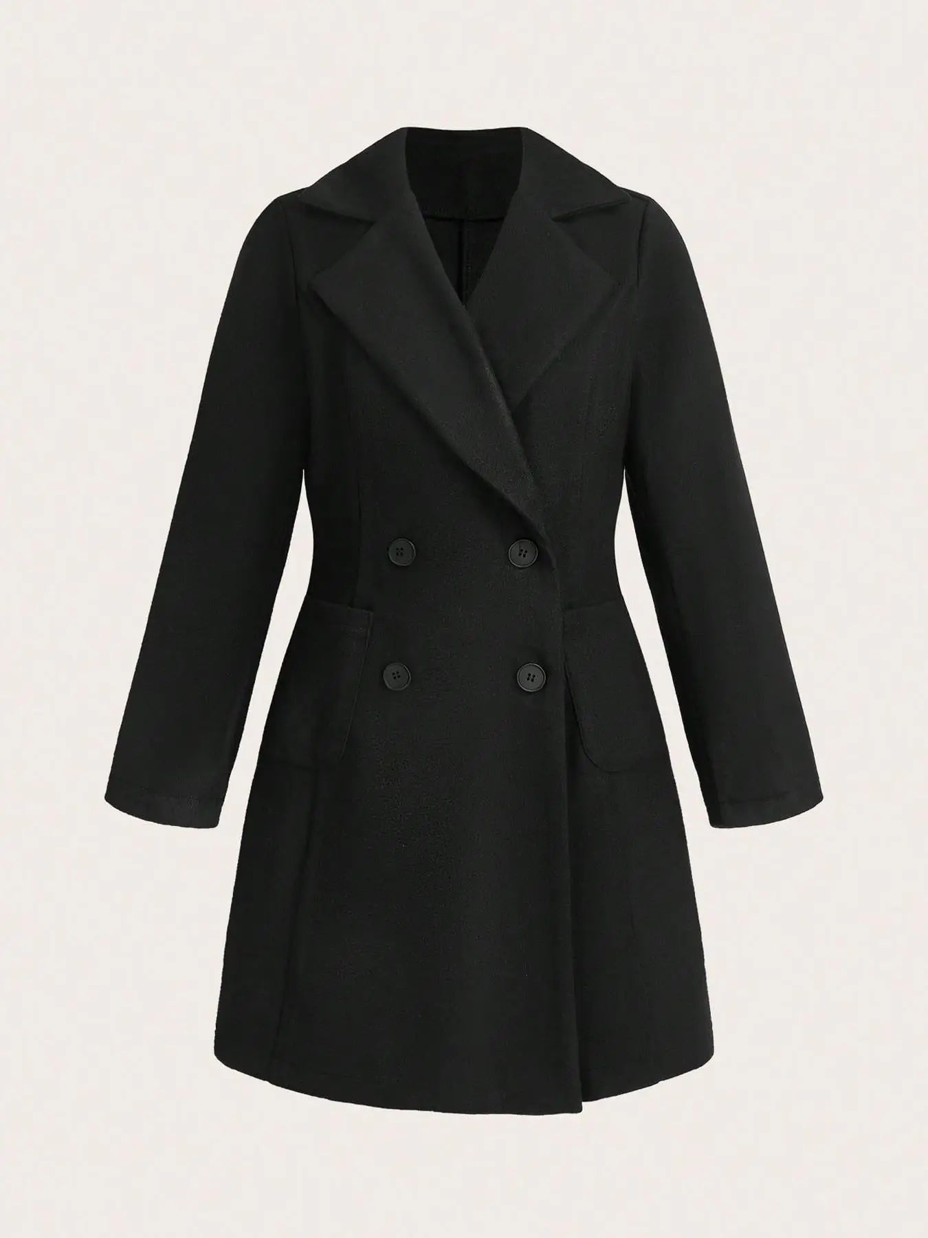 Women's Fashionable Woolen Coat