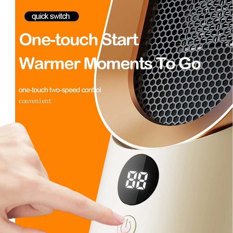 Portable Electric Fan Heater