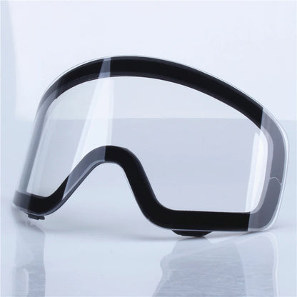 Magnetic Flip Cover Double Layer Anti-Fog Ski Goggles