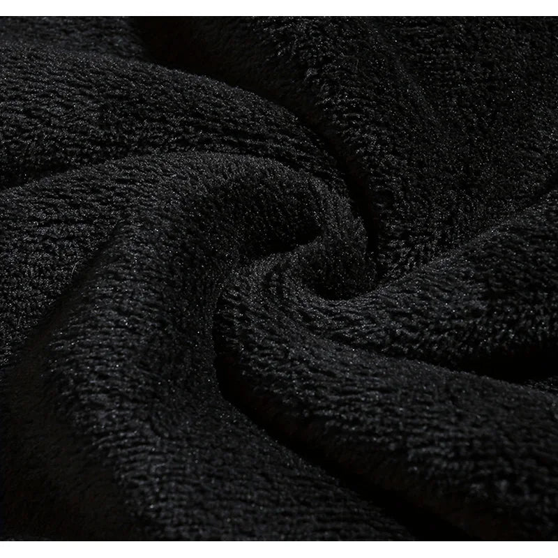 Men Fuzzy Fleece Hoodie