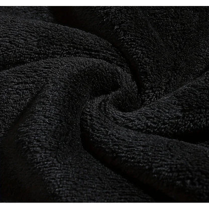 Men Fuzzy Fleece Hoodie