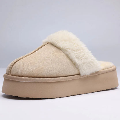 Women's Platform Winter Slippers