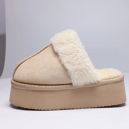 Women's Platform Winter Slippers