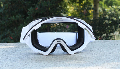 Magnetic Flip Cover Double Layer Anti-Fog Ski Goggles