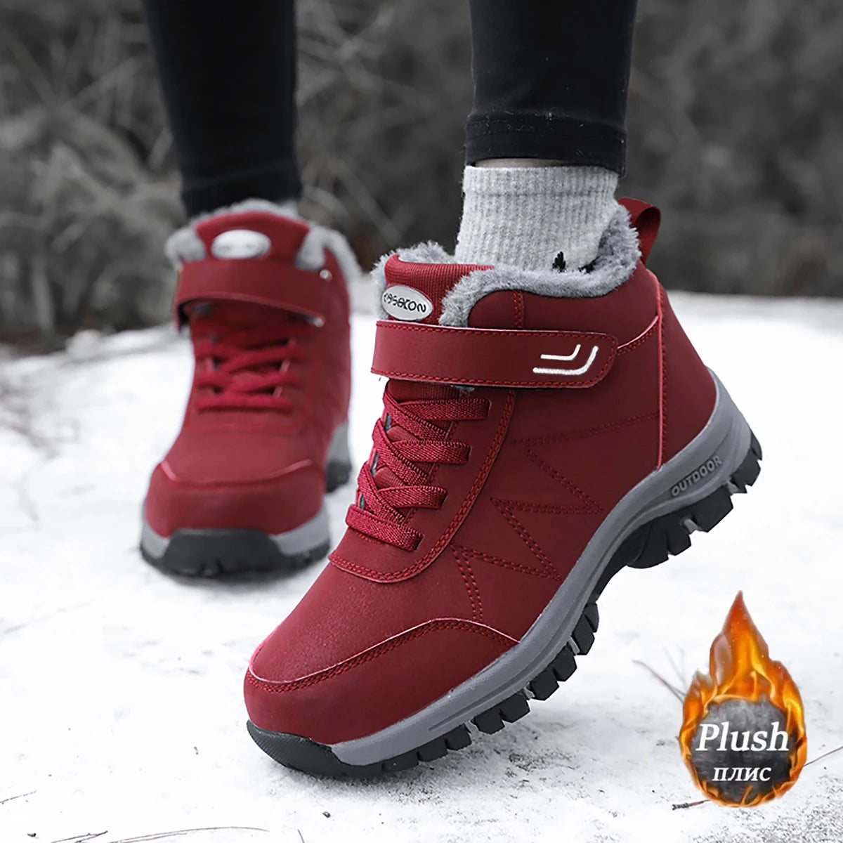 Unisex Winter Outdoor Sports Climbing Boots