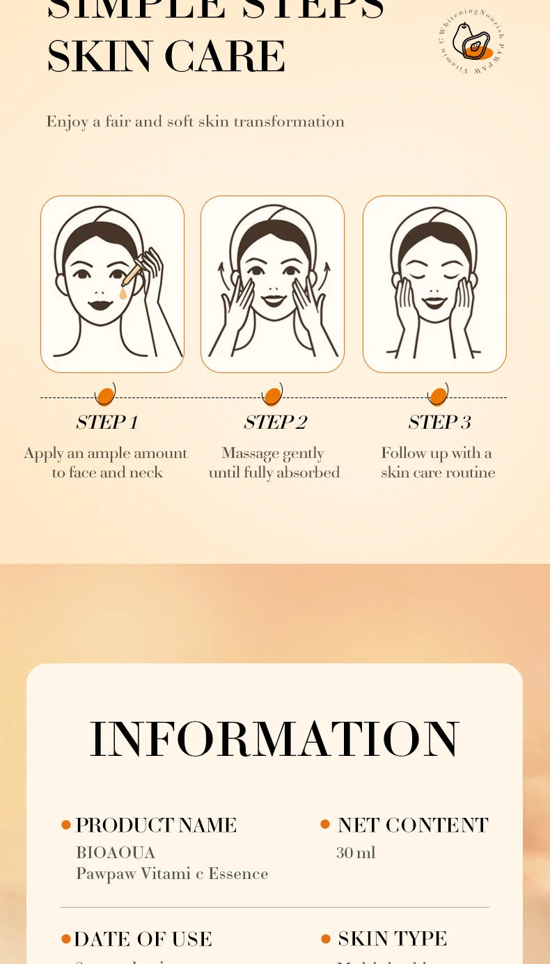 VC Brightening Serum Improve Dullness Remove Dark Spots
