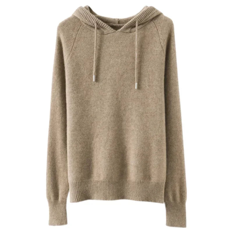 Women Pullover Sweaters Hooded
