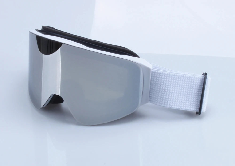 Magnetic Flip Cover Double Layer Anti-Fog Ski Goggles