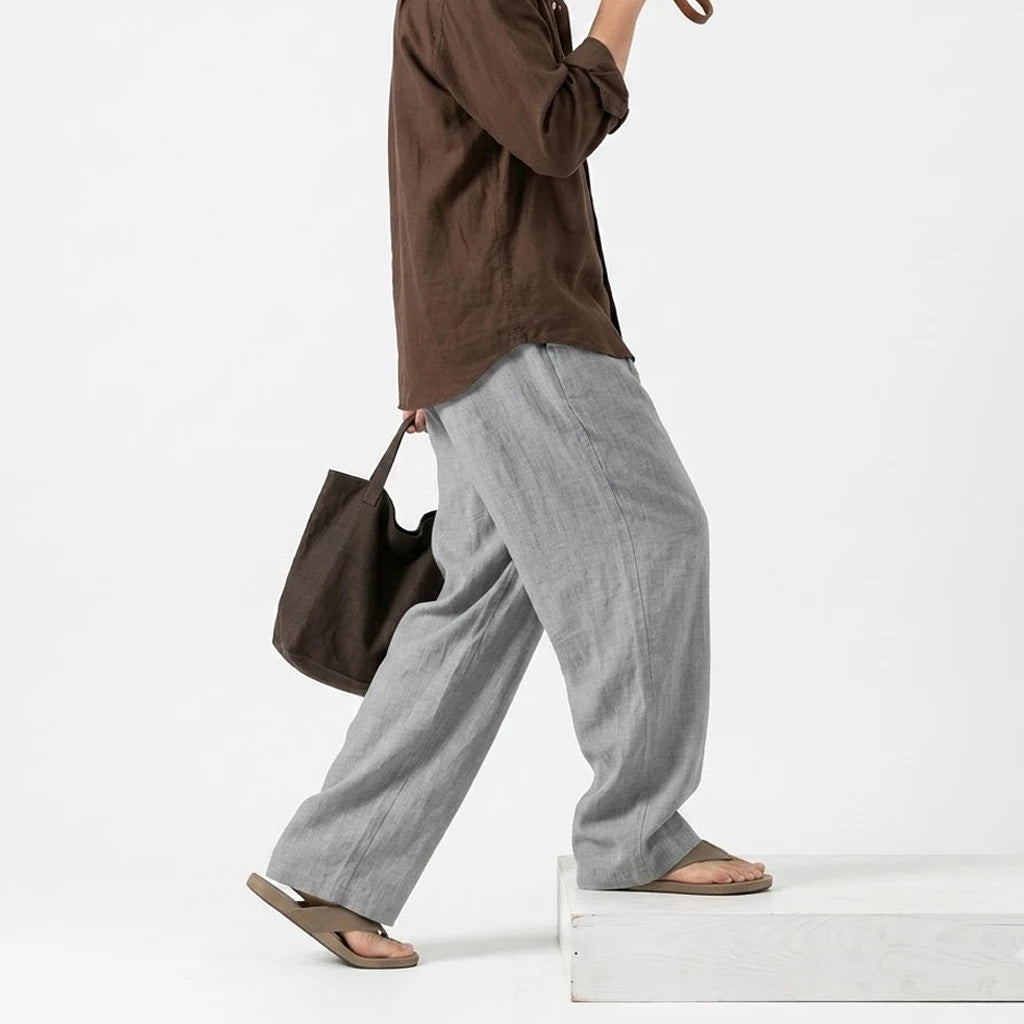Casual Cotton Baggy Pants