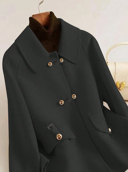 Elegant Solid Short Coats